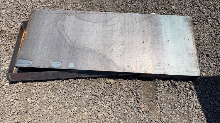 Image for QTY(2) SKID STEER WELD ON PLATES