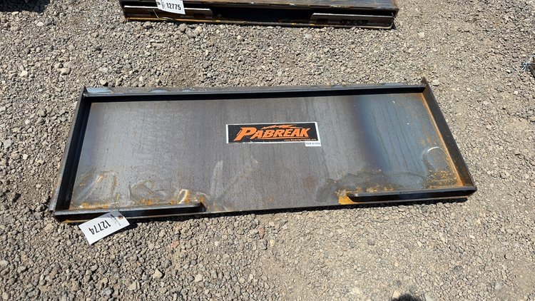 Image for QTY(2) SKID STEER WELD ON PLATES