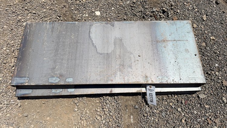 Image for QTY(2) SKID STEER WELD ON PLATES