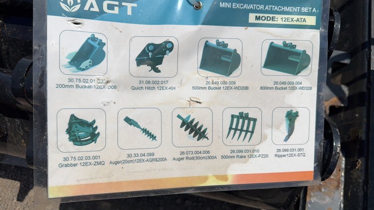 Image for MINI EXCAVATOR ATTACHMENT PACKAGE