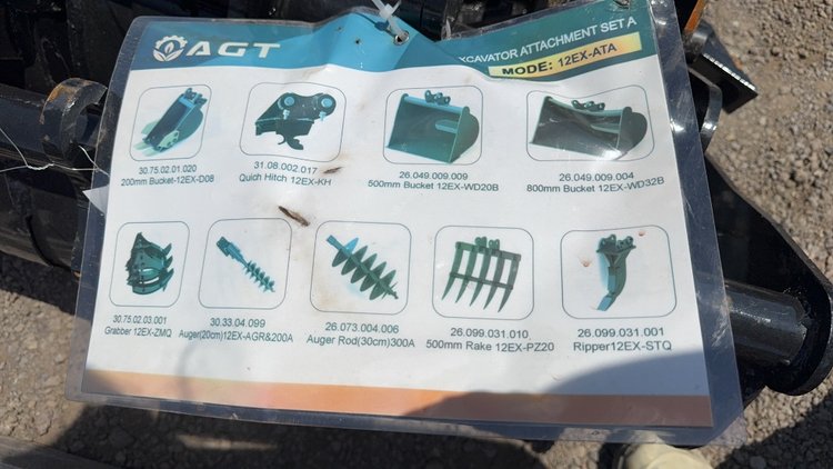Image for MINI EXCAVATOR ATTACHMENT PACKAGE