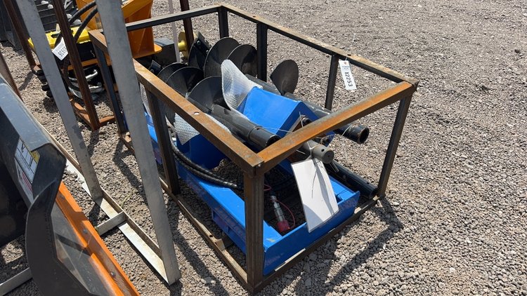 Image for SKID STEER POST HOLE AUGER W/8