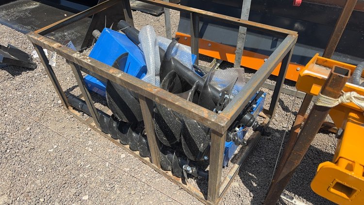 Image for SKID STEER POST HOLE AUGER W/8