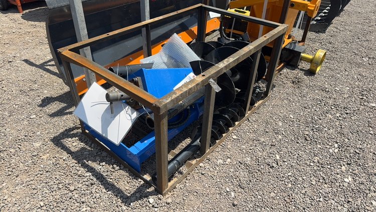 Image for SKID STEER POST HOLE AUGER W/8