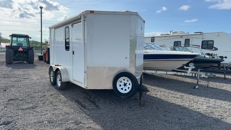 Image for 2012 DIAMOND 12' BUMPER PULL ENCLOSED TRAILER