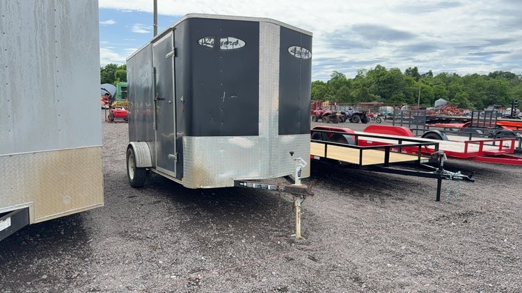 Image for LEONARD 11' ENLOSED BUMPER PULL TRAILER
