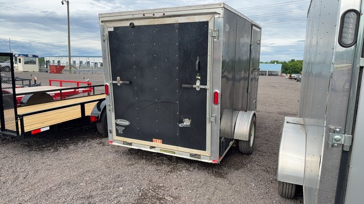 Image for LEONARD 11' ENLOSED BUMPER PULL TRAILER