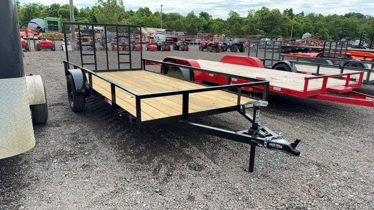 Image for 2026 PACK MULE 14' BUMPER PULL TRAILER
