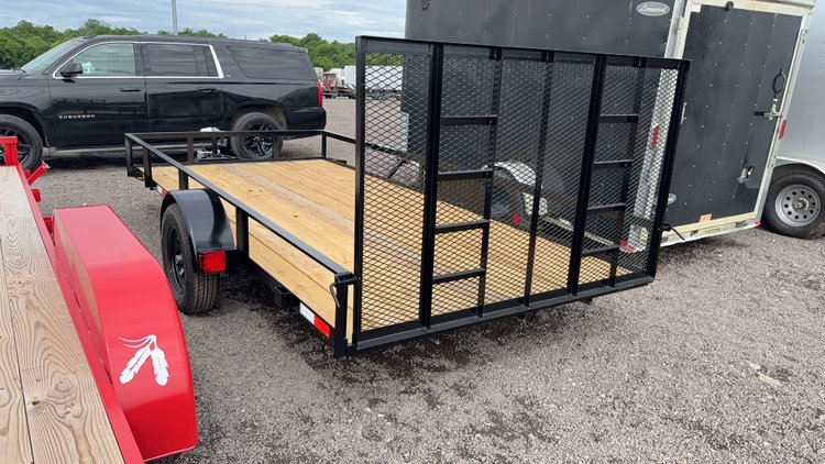 Image for 2026 PACK MULE 14' BUMPER PULL TRAILER