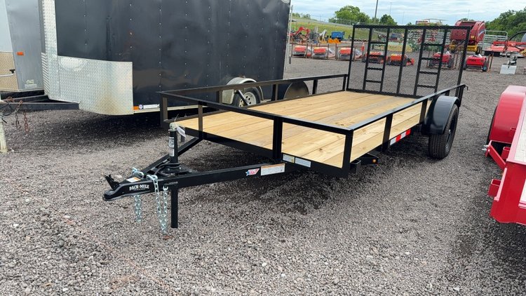 Image for 2026 PACK MULE 14' BUMPER PULL TRAILER