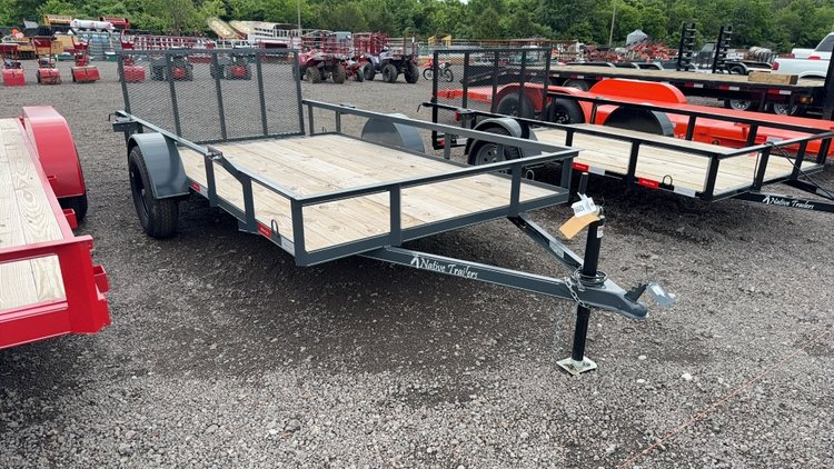 Image for 2025 NATIVE 12' BUMPER PULL TRAILER