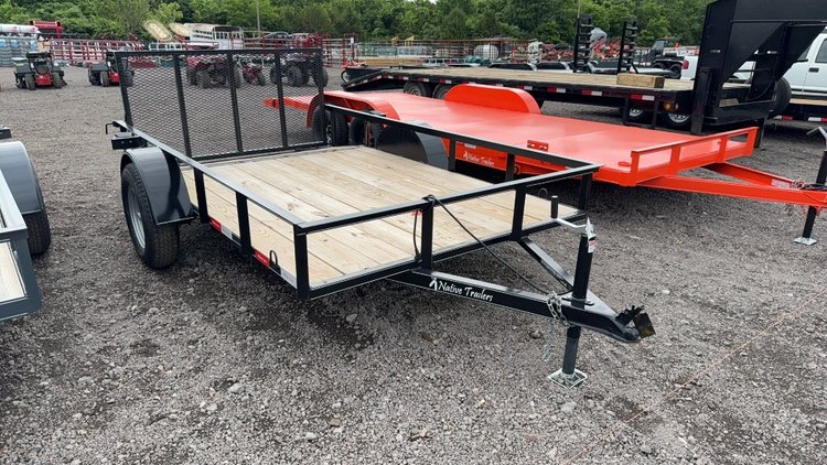 Image for 2025 NATIVE 10' BUMPER PULL UTILITY TRAILER