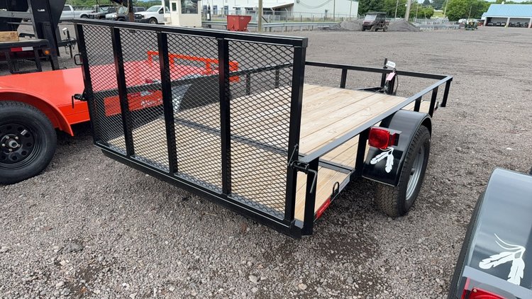 Image for 2025 NATIVE 10' BUMPER PULL UTILITY TRAILER