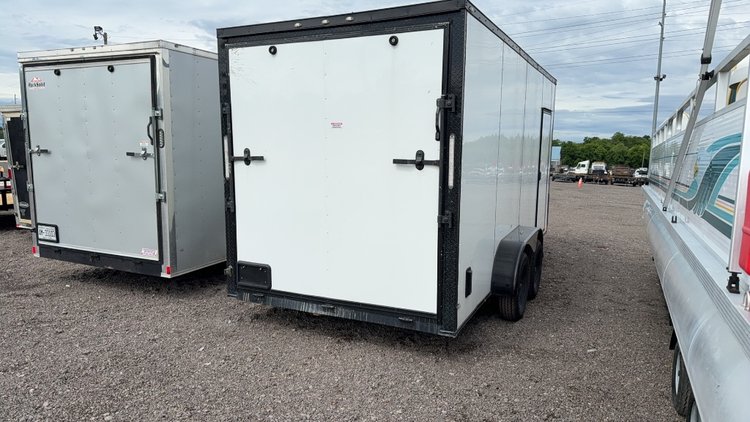 Image for 2024 SEED CARGO 16' BUMPER PULL ENLOSED TRAILER