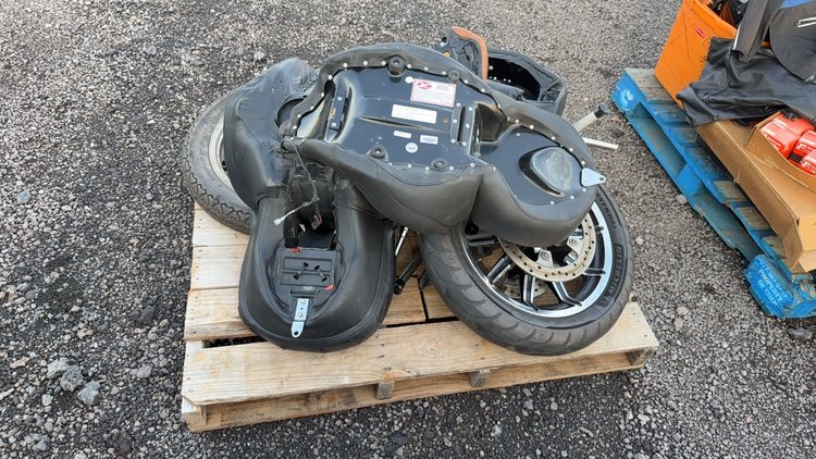 Image for PALLET OF MOTOR CYCLE PARTS