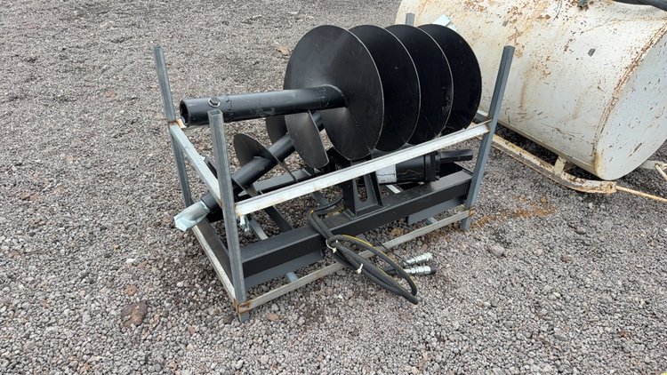 Image for JCT SKIDSTEER POST HOLE AUGER