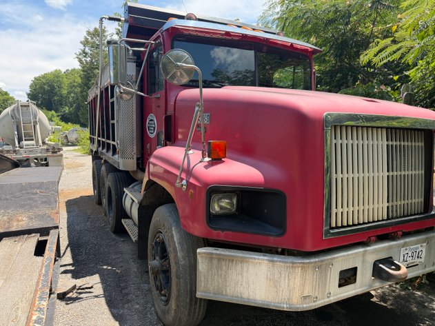 Image for INTERNATIONAL TRI-AXLE DUMP TRUCK