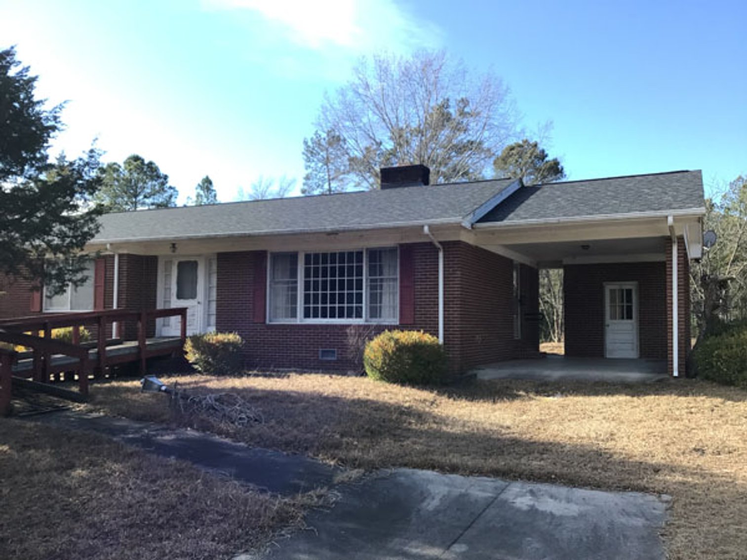 Image for A Brick Ranch Home on nearly 5 acres in Richmond County close to Rockingham, NC.