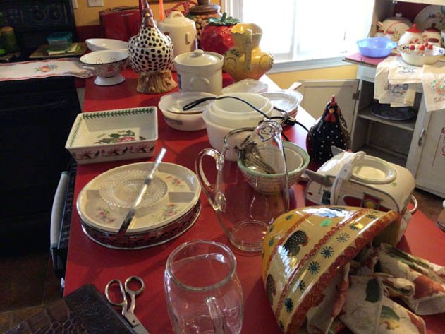 Image for Large Collection of Antiques and Glassware