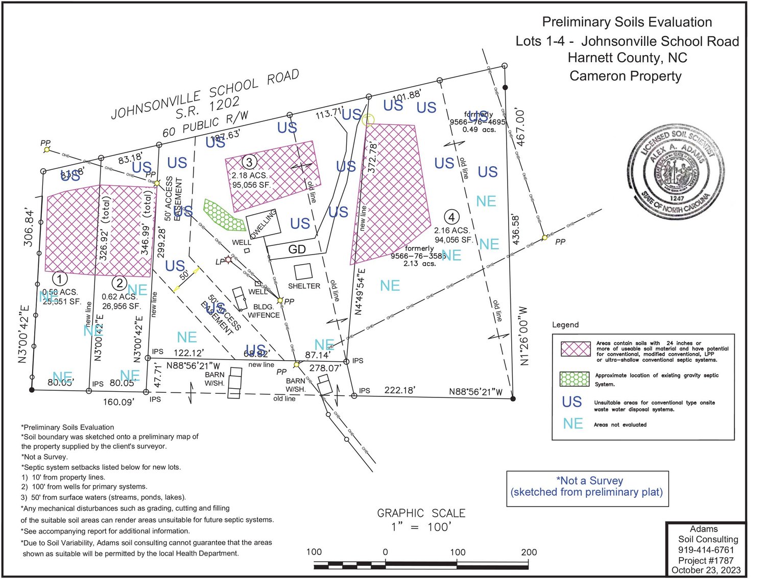 Image for 43 acres in Harnett County with a brick home in an onsite live /online / simulcast auction event!
