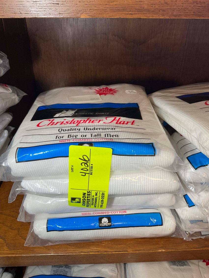 Image for Joe Sugar's Menswear in St. Pauls, NC Final Online Only Liquidation Event!