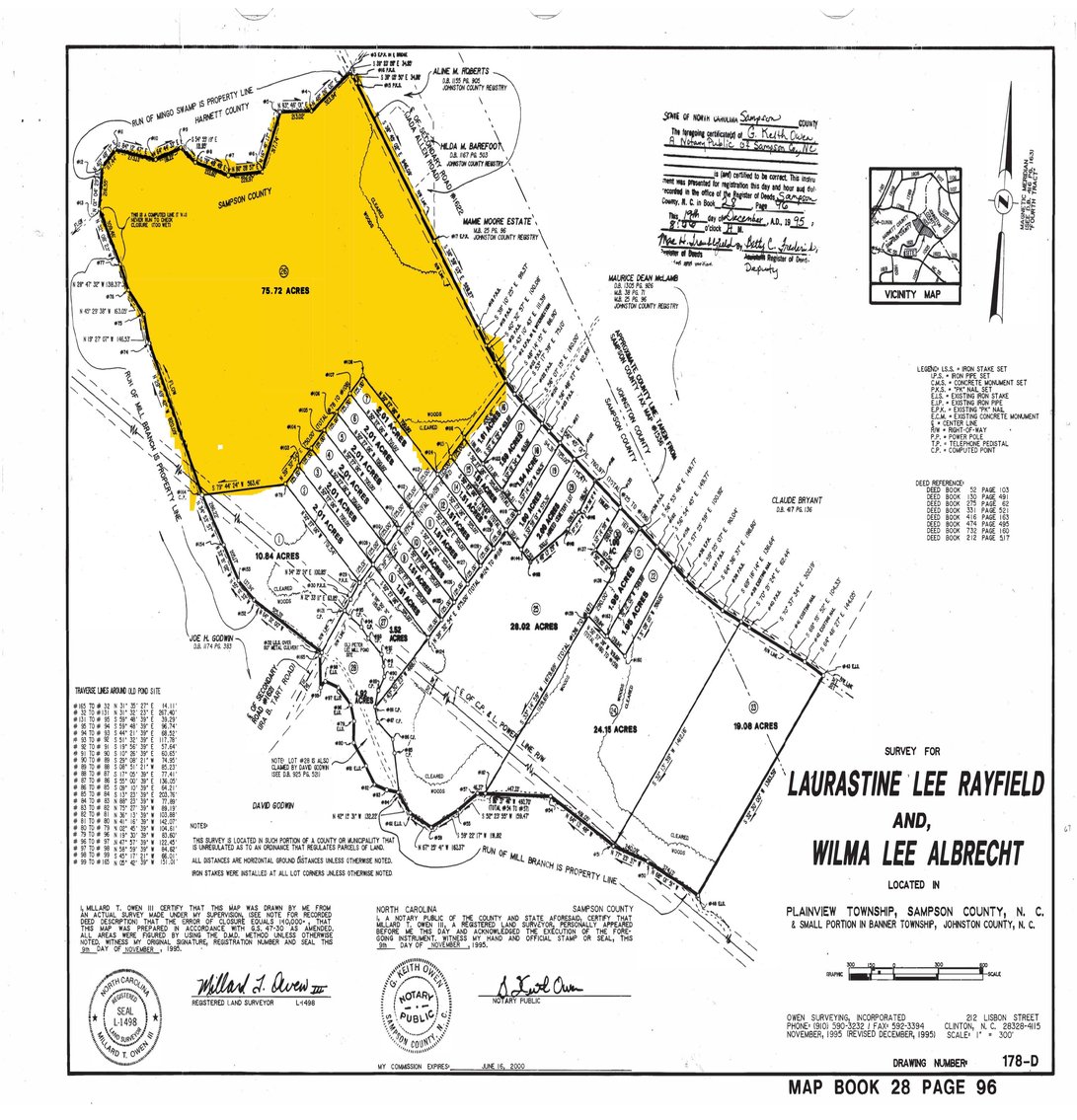 Image for 75 plus acres in Sampson County!