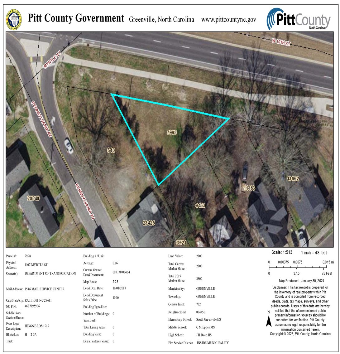 Image for NCDOT 2024 Residue Properties Round 1 Upset Bid Period Ends May 15th at 10 AM!