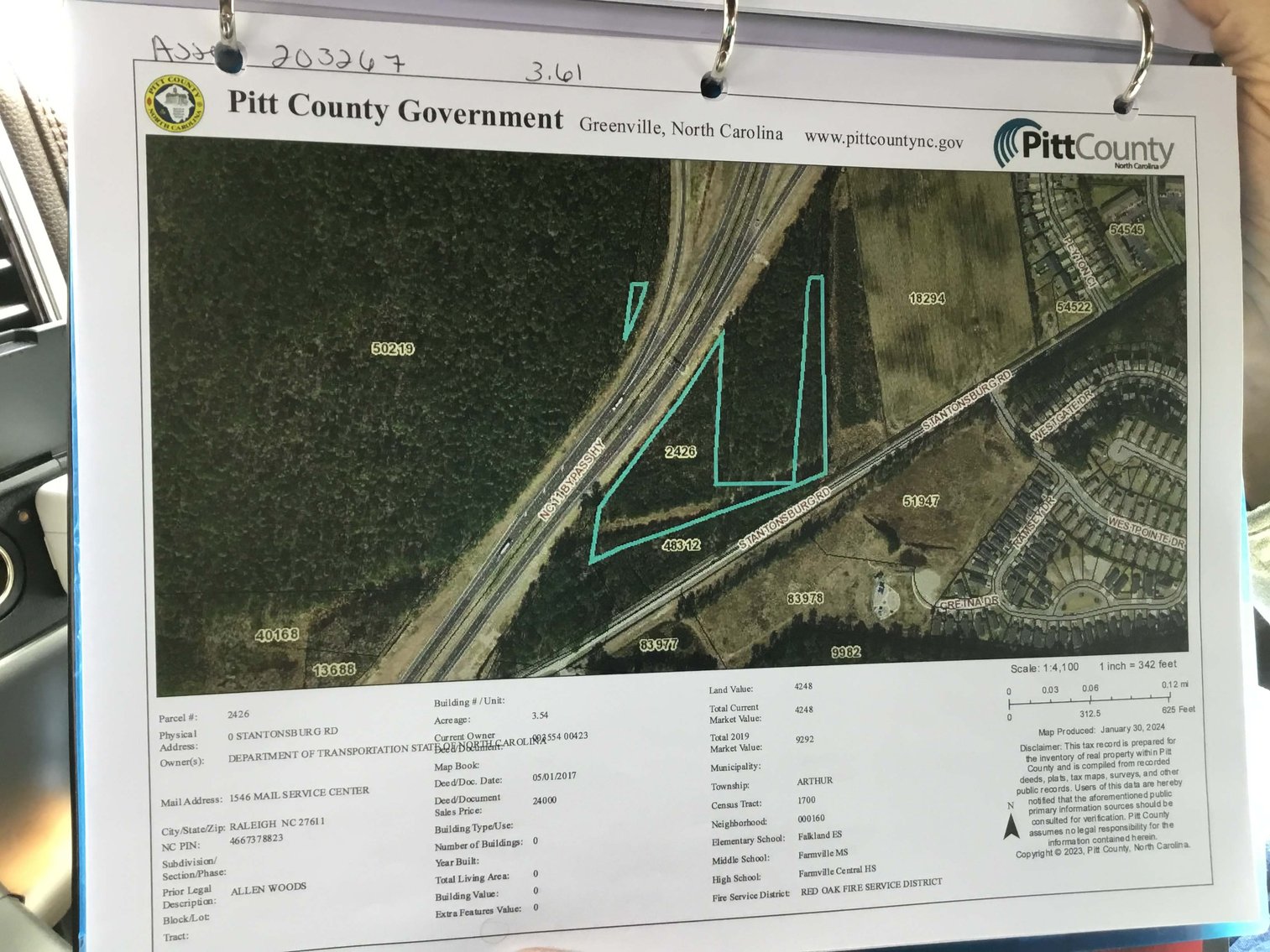 Image for NCDOT 2024 Residue Properties Round 1 Upset Bid Period Ends May 15th at 10 AM!