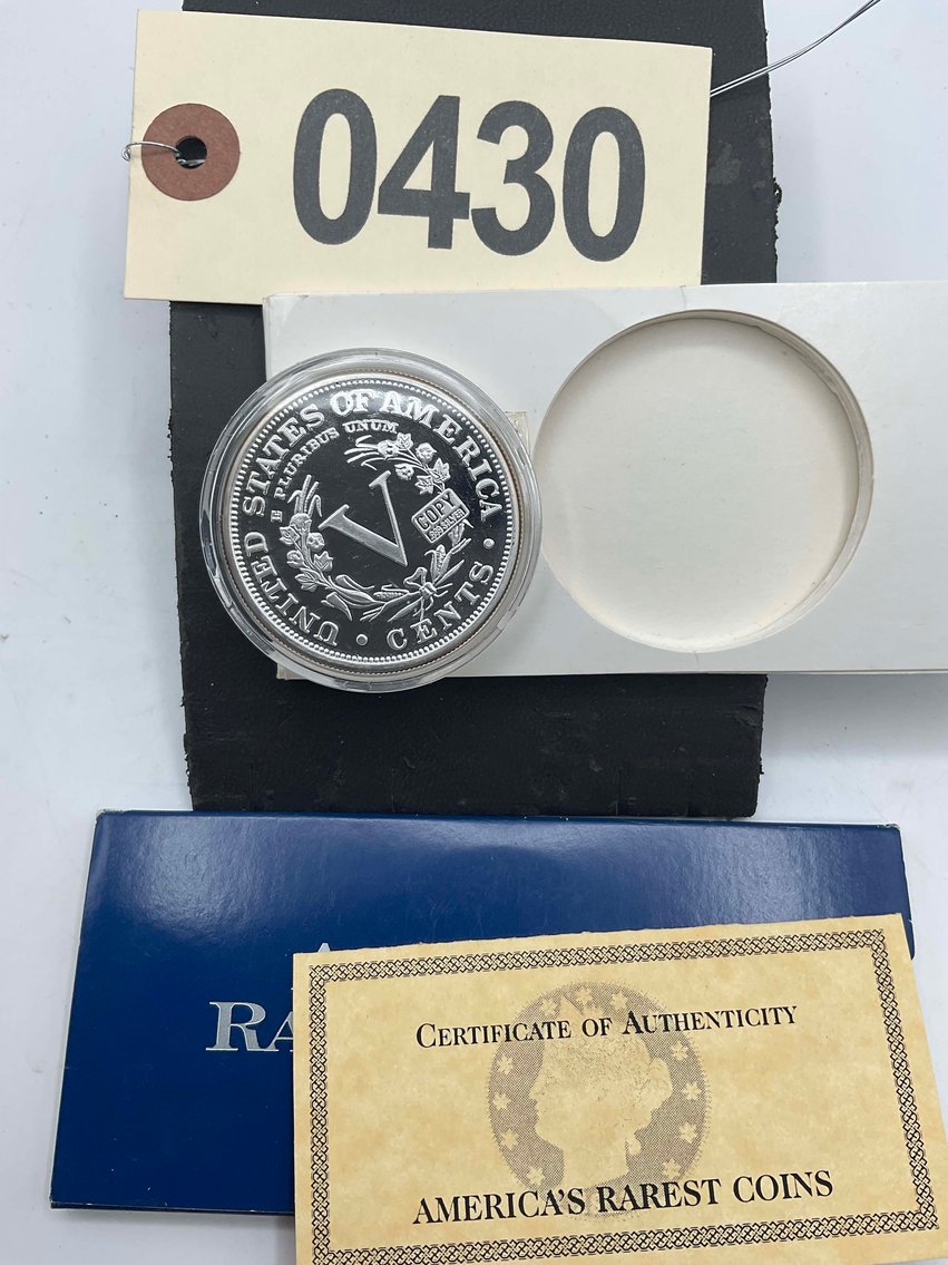 Image for Collectibles, Coins, Uncirculated Money, Medallions and more Auction