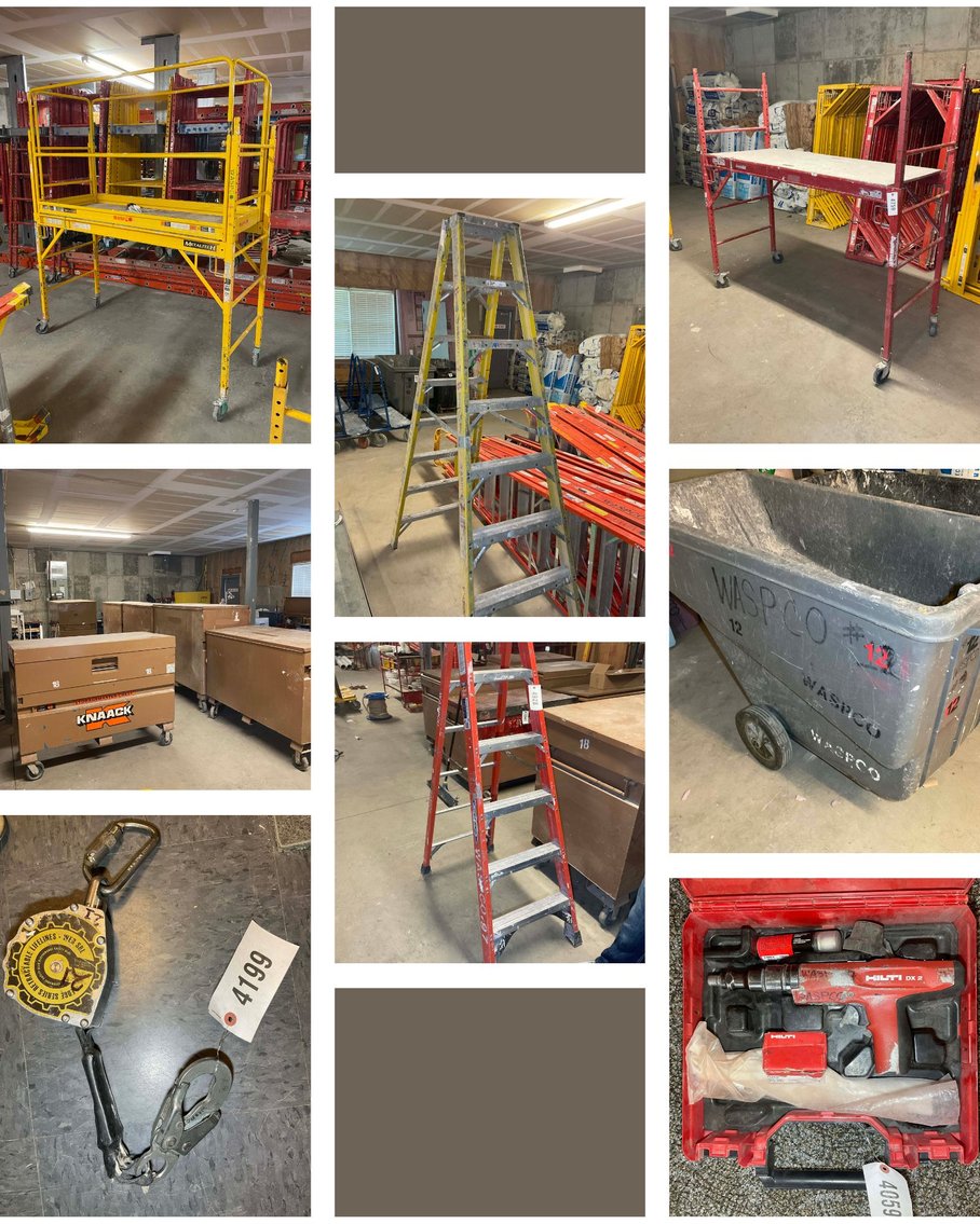 Image for WASPCO Online Liquidation Auction  (OVER 1,000 lots included in this Huge Auction!)