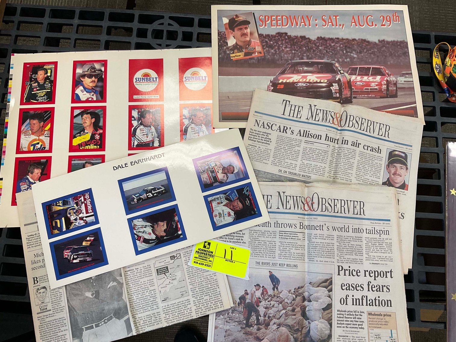 Image for NASCAR Memorabilia Online Only Auction