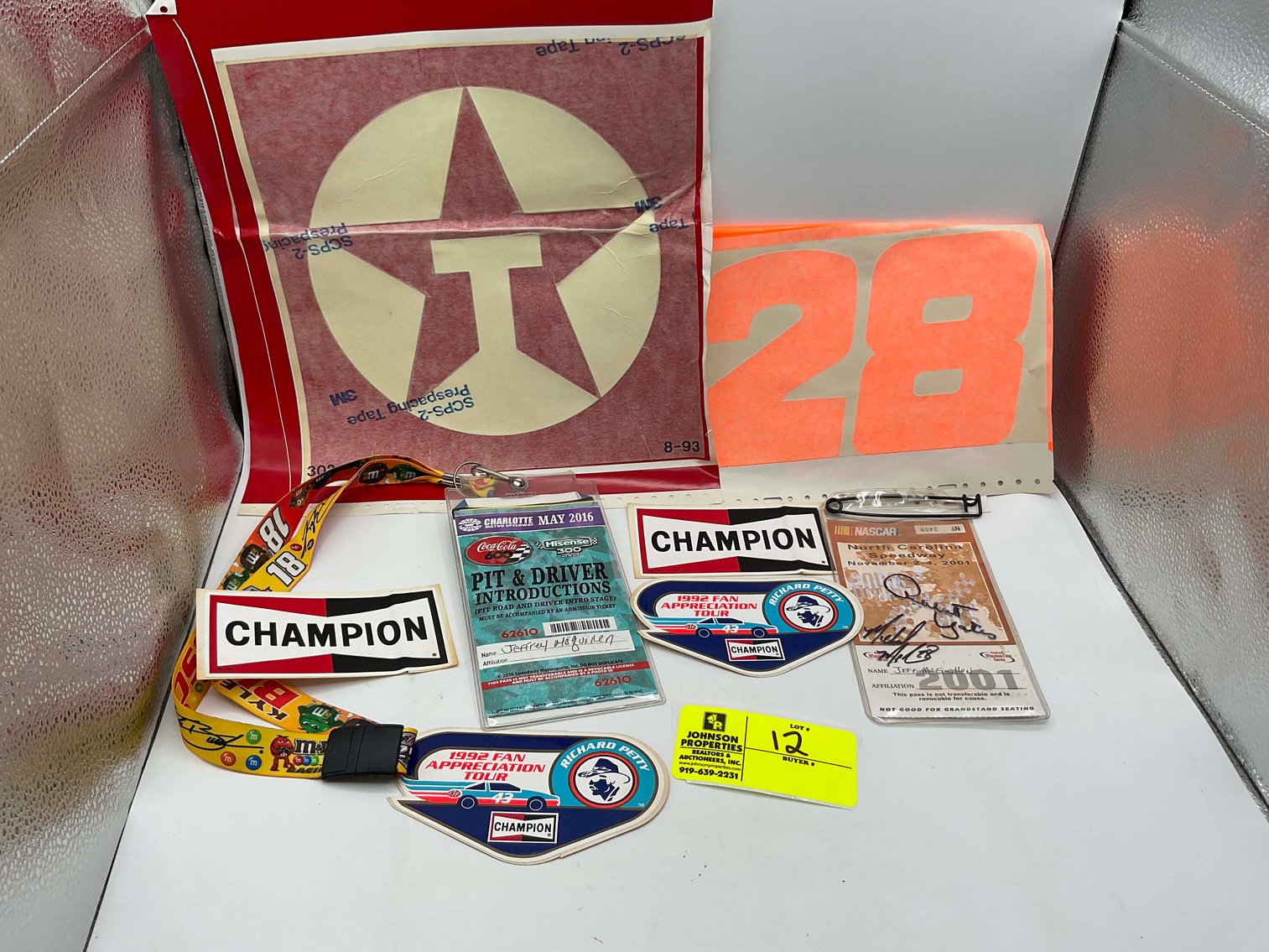 Image for NASCAR Memorabilia Online Only Auction