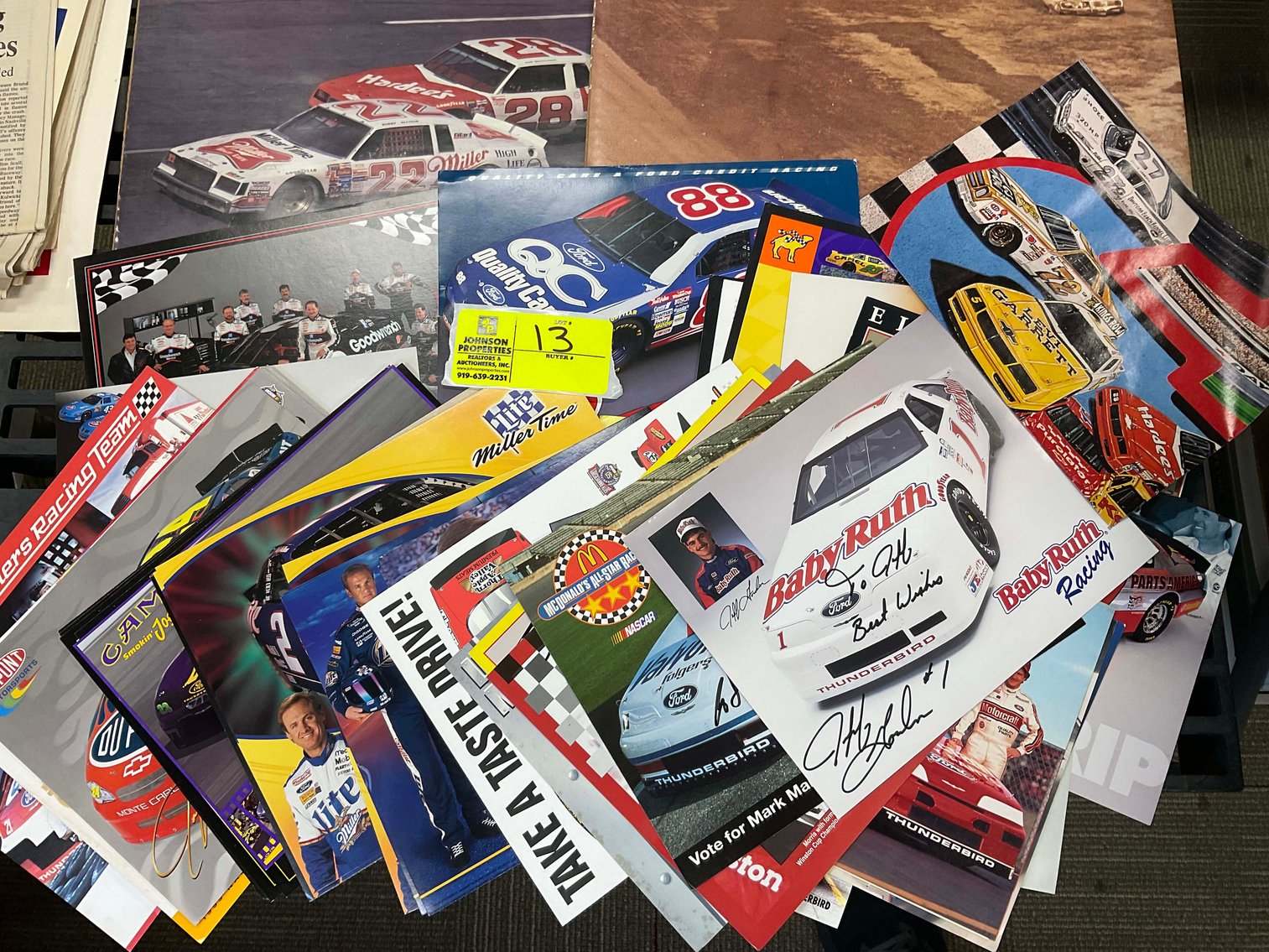 Image for NASCAR Memorabilia Online Only Auction