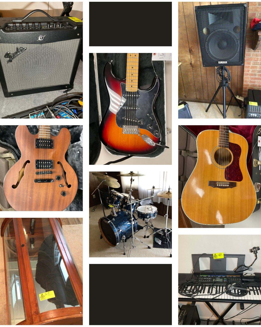 Image for Large Personal Property Auction with Furnishings, Musical Instruments and Lots More!
