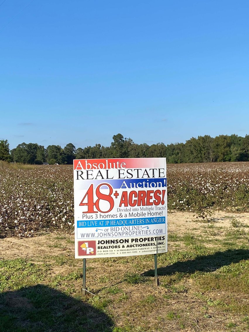 Image for 3 Homes, 48+/- acres divided into 9 tracts with Harnett County Water and Sewer! Live / Online / Simulcast Auction held at JP Headquarters!