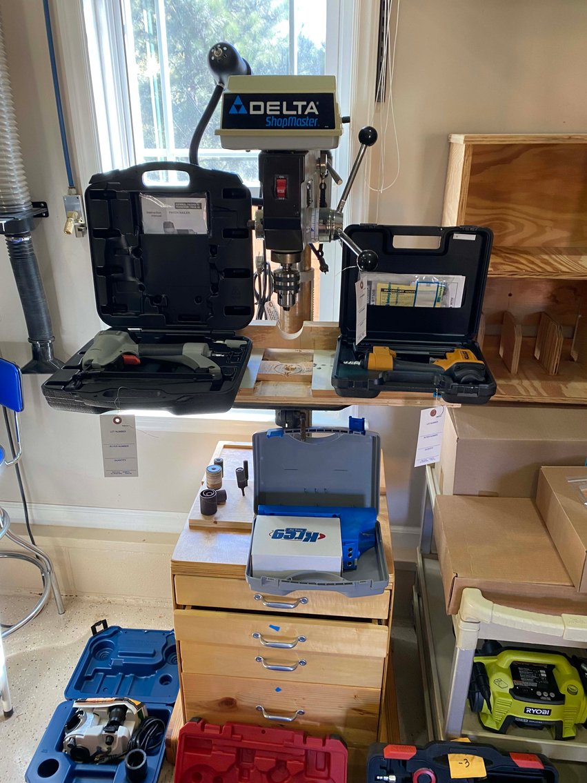 Image for Large Woodworking Shop with many new tools! ONLINE ONLY EVENT!