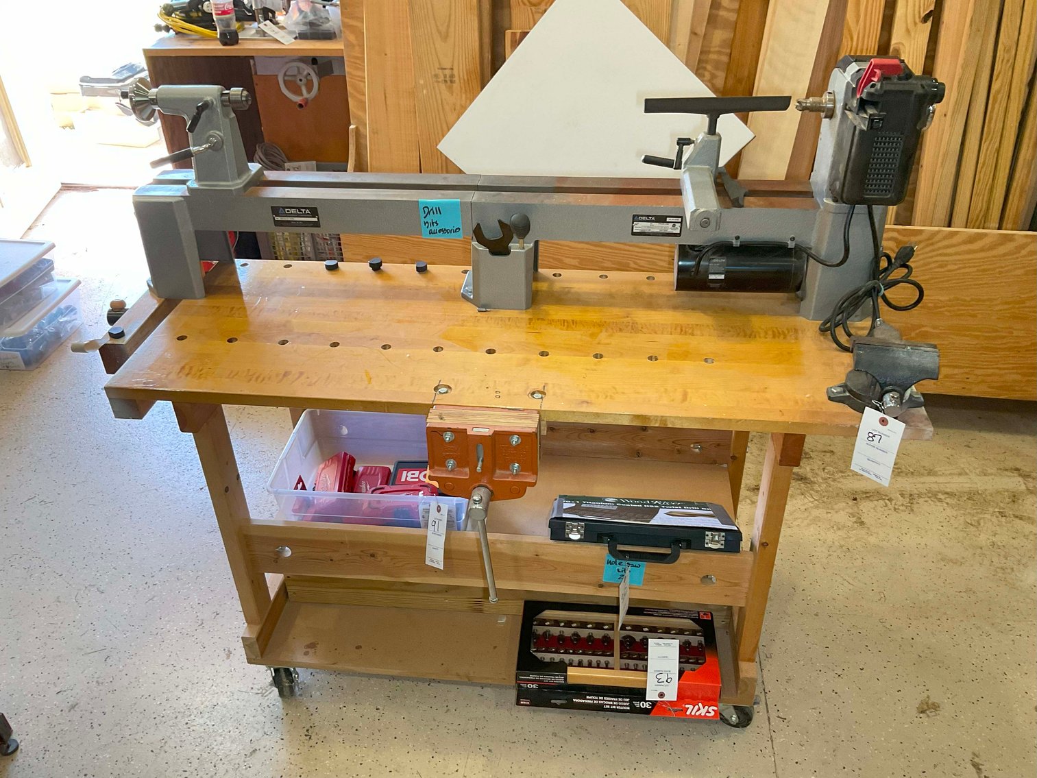 Image for Large Woodworking Shop with many new tools! ONLINE ONLY EVENT!