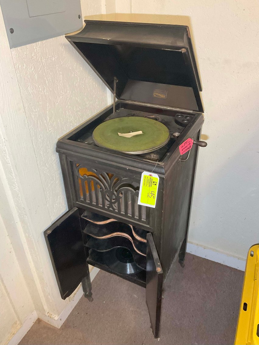 Image for Huge Online Only Auction with Vintage Victrolas, farm items, glassware and lots more!