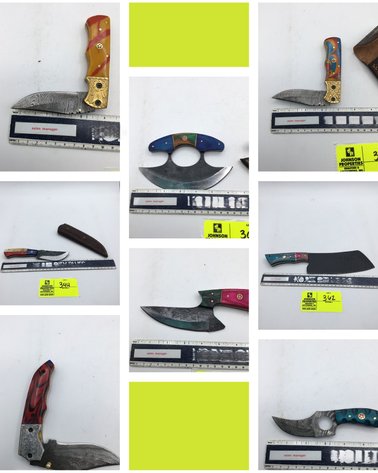 Image for Handmade Damascus Steel Knives and Online Firearms Auction  just in time for Christmas!