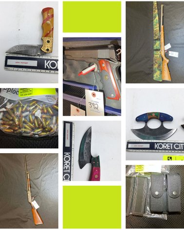 Image for Handmade Damascus Steel Knives and Online Firearms Auction  just in time for Christmas!