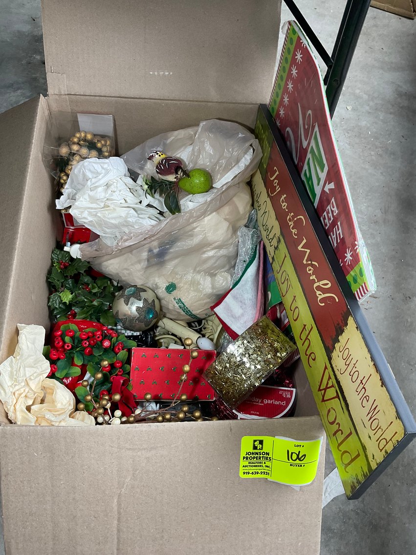 Image for Online Only Personal Property Relocation Auction out of Angier.