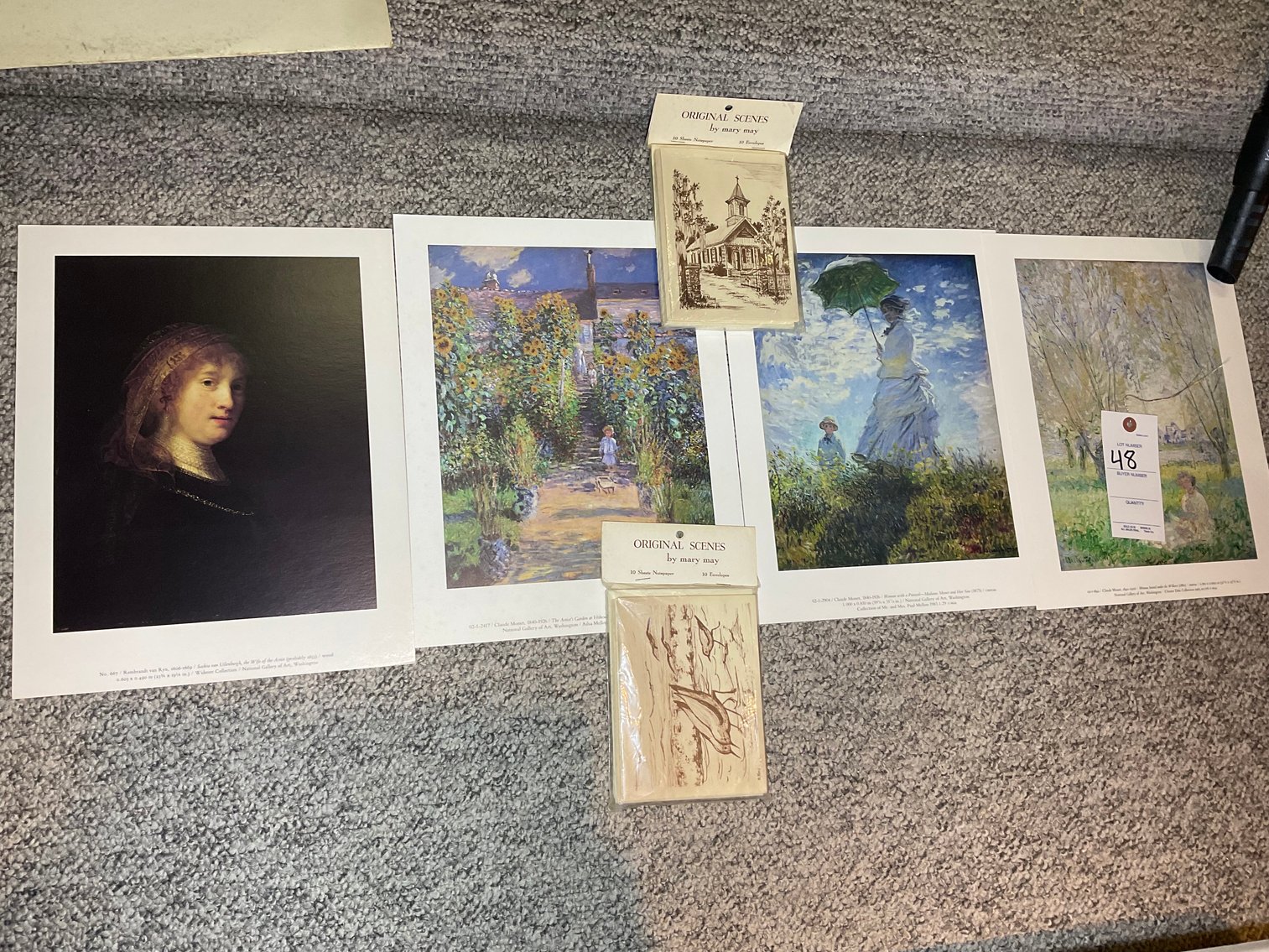 Image for Online Personal Property Auction that includes original works from a Local Artist in Wake Forest!