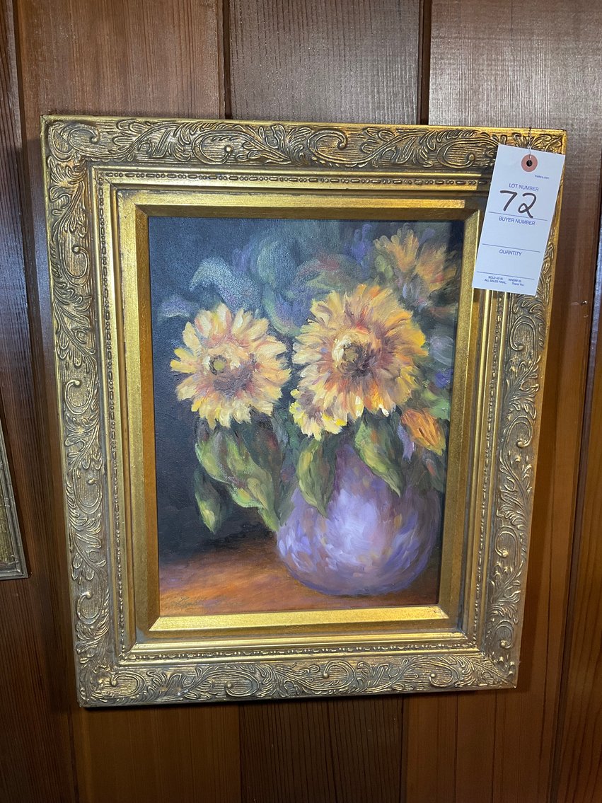 Image for Online Personal Property Auction that includes original works from a Local Artist in Wake Forest!