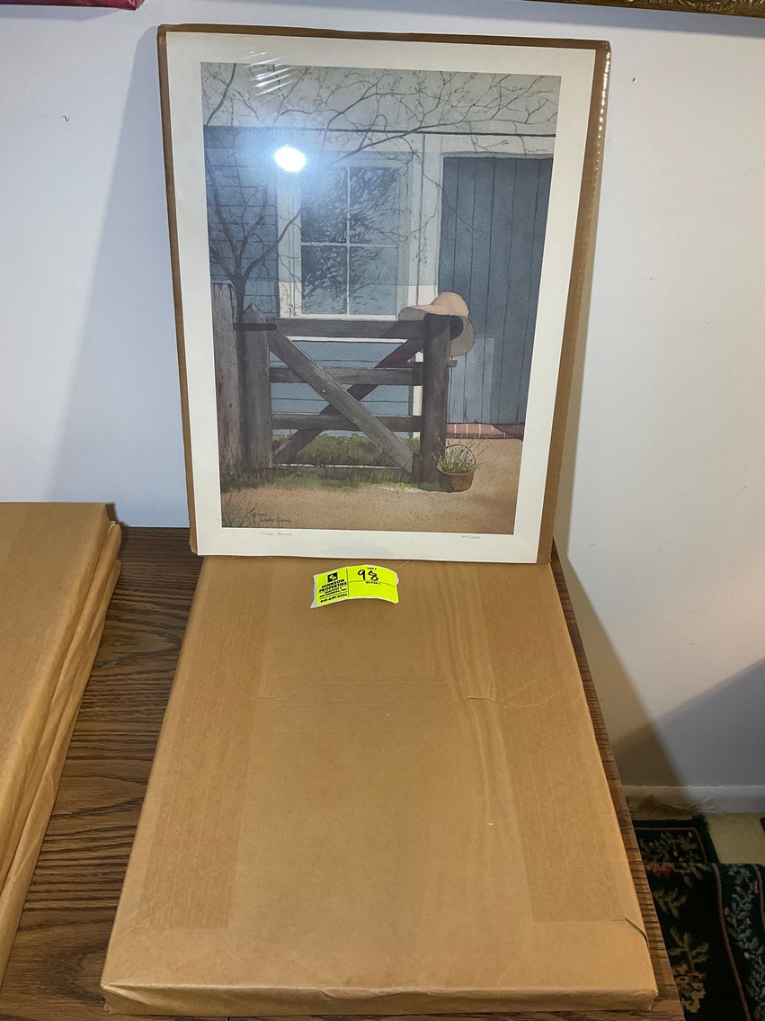 Image for Online Personal Property Auction that includes original works from a Local Artist in Wake Forest!