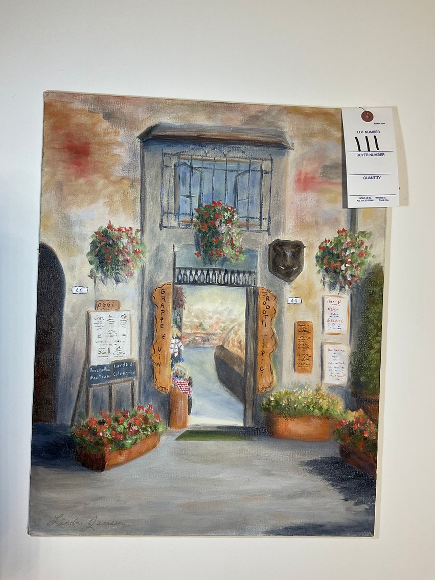 Image for Online Personal Property Auction that includes original works from a Local Artist in Wake Forest!