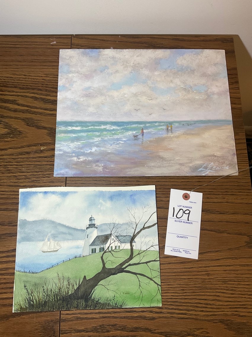 Image for Online Personal Property Auction that includes original works from a Local Artist in Wake Forest!