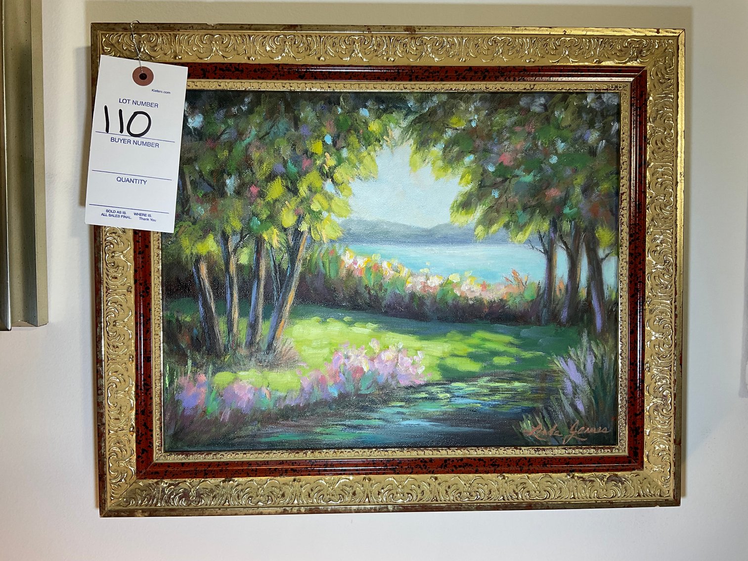 Image for Online Personal Property Auction that includes original works from a Local Artist in Wake Forest!