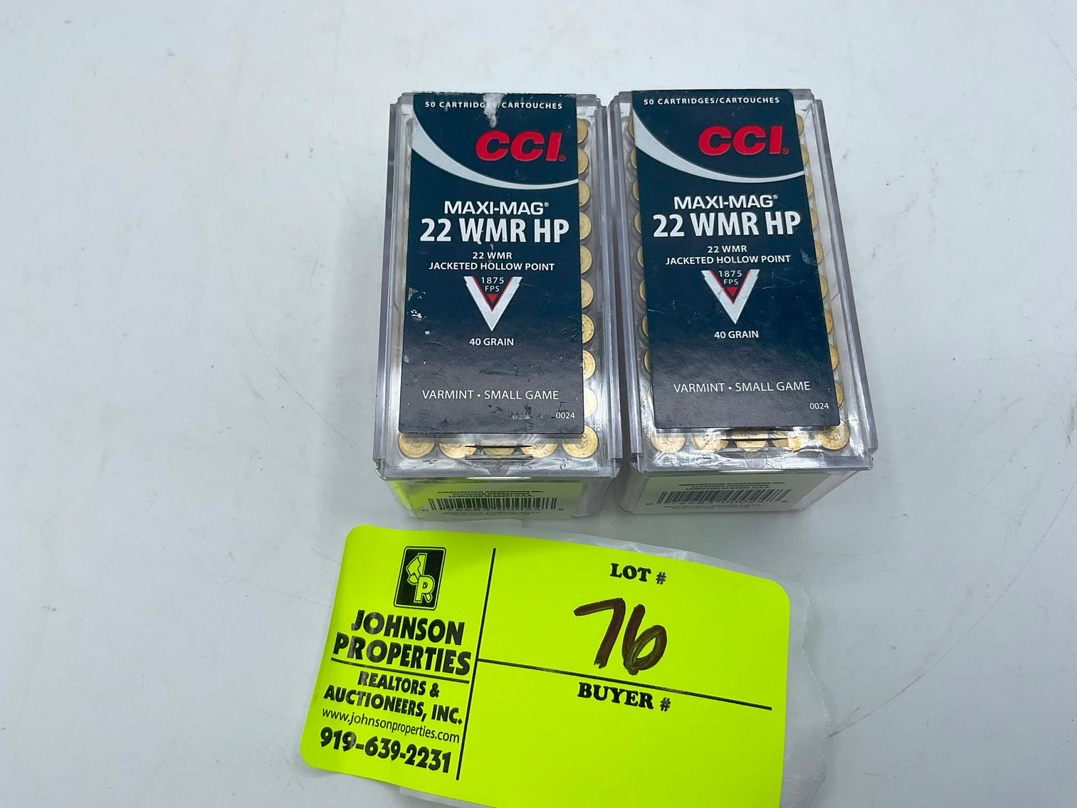 Image for Online Only Ammo Auction!
