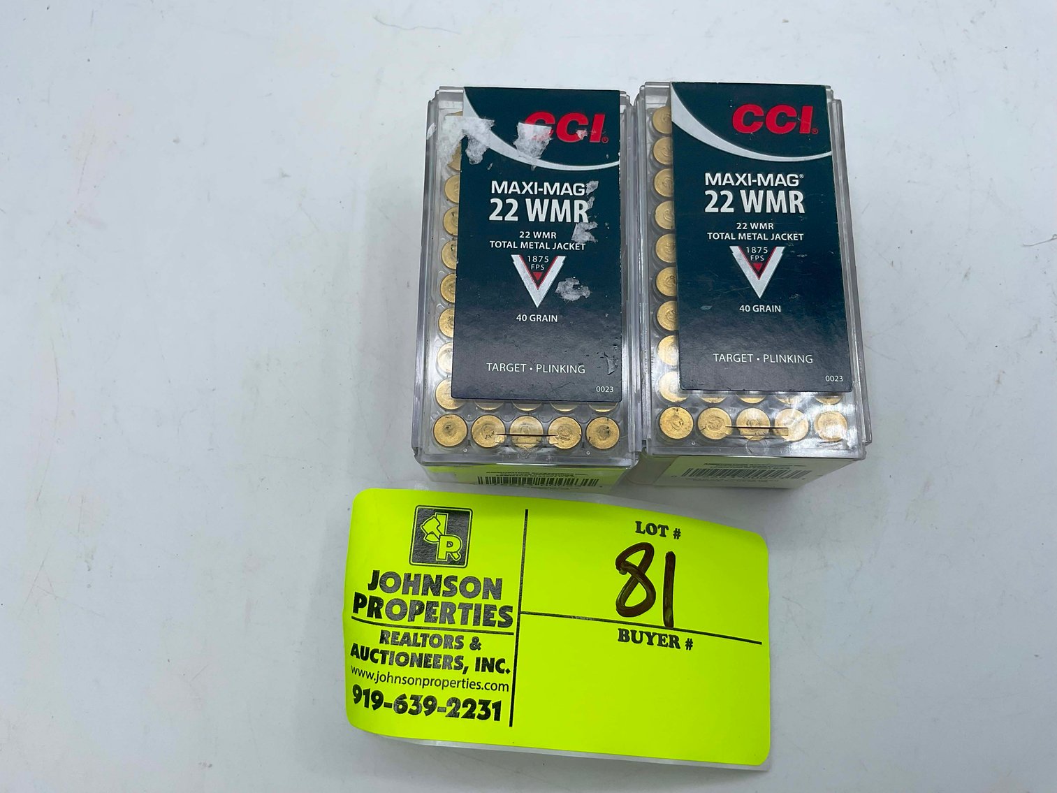 Image for Online Only Ammo Auction!
