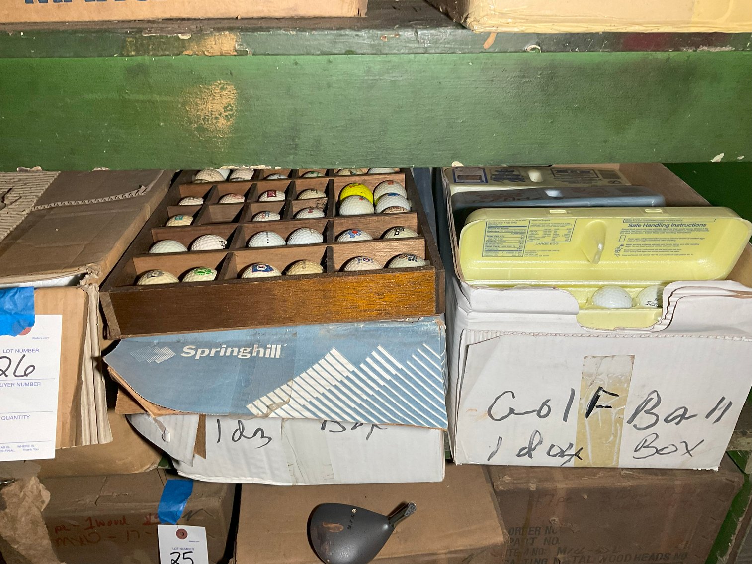 Image for Personal Property Auction including tons of Golf items!